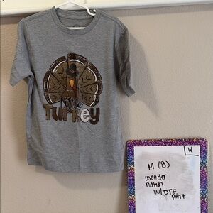 Wonder Nation Gray 'Little Turkey' Tee